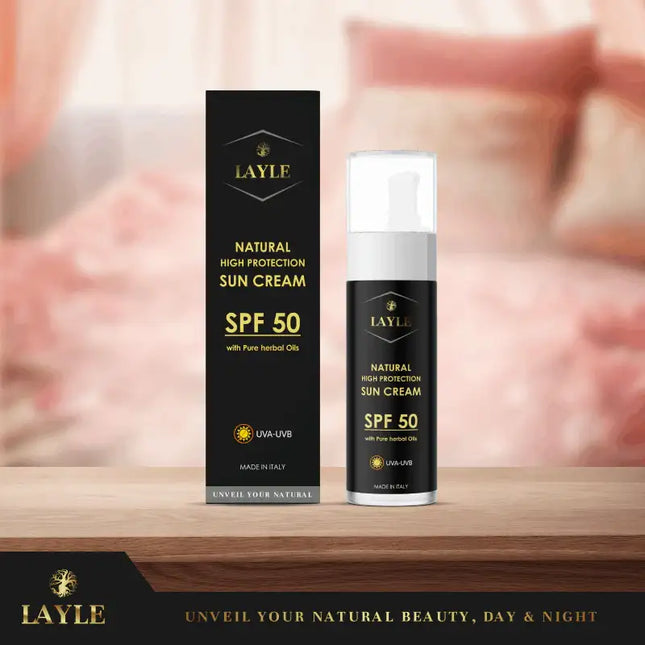 Natural SPF 50 Sun Cream | High Protection, Clean & Hydrating Sunscreen