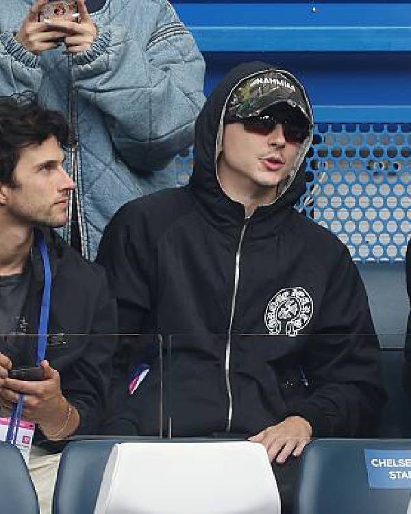 Timothee Chalamet Chelsea and Fulham Chrome Hearts Hoodie