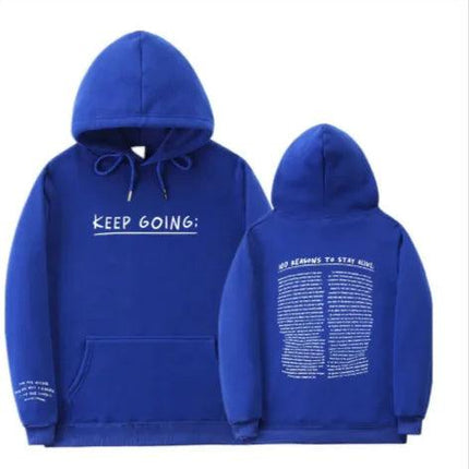 "Women’s Letter Print Hooded Sweatshirt with Drawstring, Pockets, and Long Sleeves – Stylish Sports Hoodie"