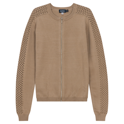 Knitted Bomber Jacket
