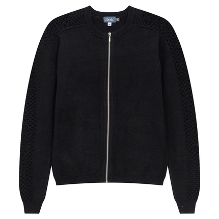 Knitted Bomber Jacket
