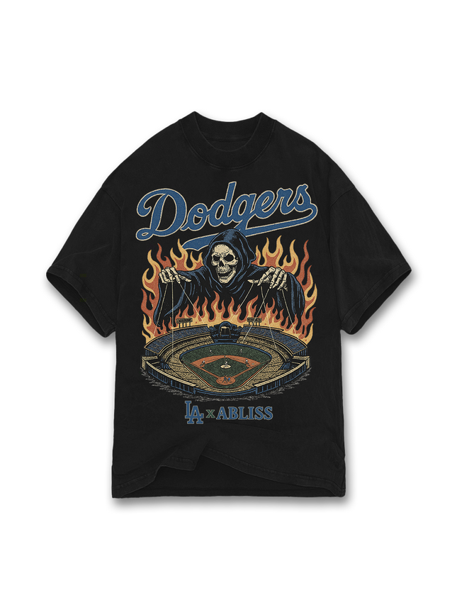 Black - Dodgers Reaper Tee