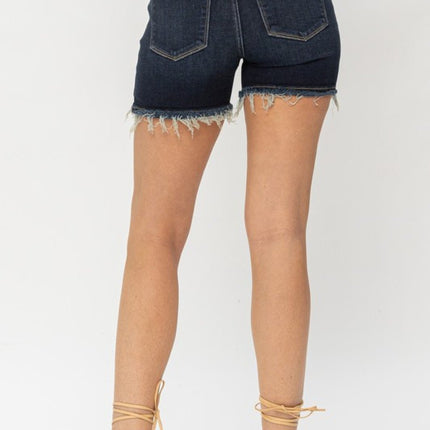 "Liv" Judy Blue HW Destroyed Shorts