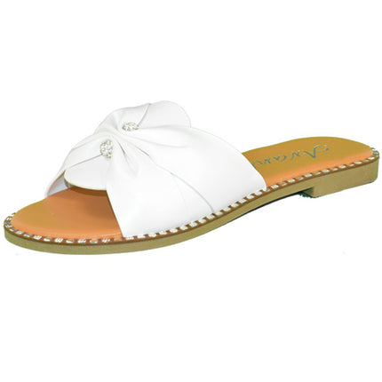 "Joy" Sandal - White