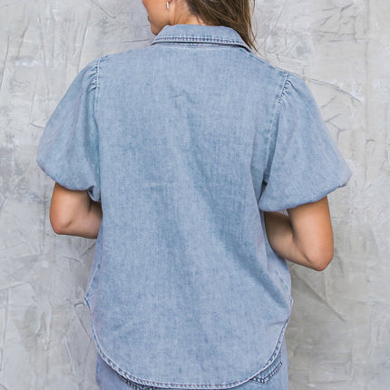 BE MY BABY ACID WASHED TOP