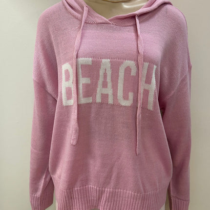 Beach Hoodie Lgihtweight Sweater