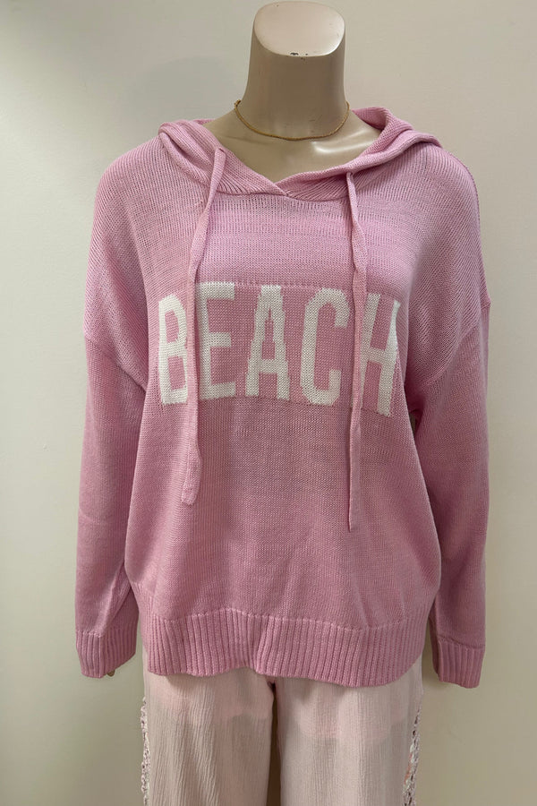 Beach Hoodie Lgihtweight Sweater