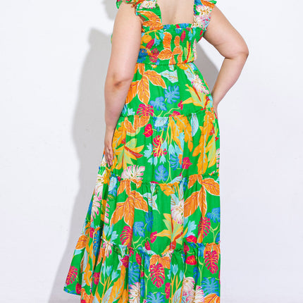 BEACH DATES WOVEN MAXI DRESS