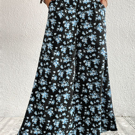 Floral Pocket Culottes