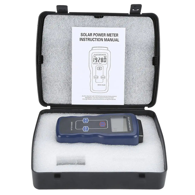 SM206 Digital Solar Power Meter Sun Light Radiation Measuring Testing Instrument