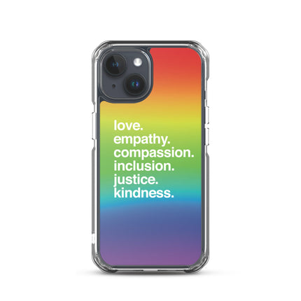 'Kindness Is' Pride iPhone Case
