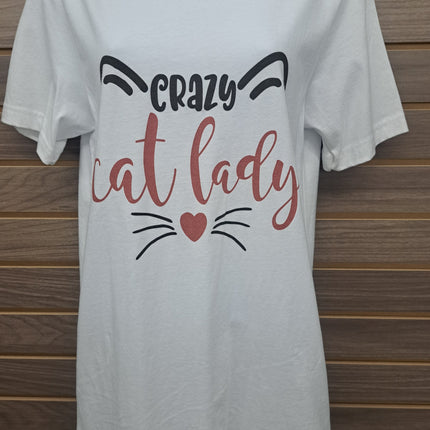 "Crazy" Cat Lady Tee