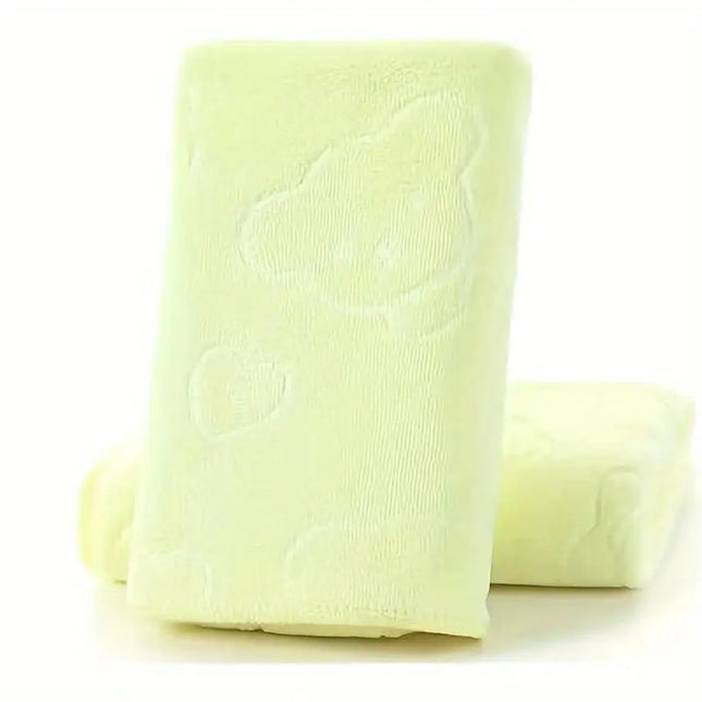 Ultra-Soft Plush Polyester Pet Bath Towel and Blanket - Highly Absorbent Quick-Dry Dog Bath Towel for Grooming, Drying, Sleeping - Durable Pet Towels for Dogs and Cats - 27.56" x 55.12"