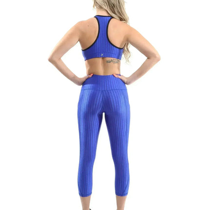 SALE! 50% OFF! Firenze Activewear Leggings - Blue [MADE IN ITALY]