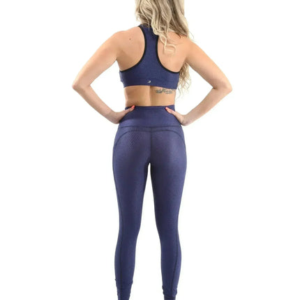 SALE! 50% OFF! Venice Activewear Leggings - Navy [MADE IN ITALY]