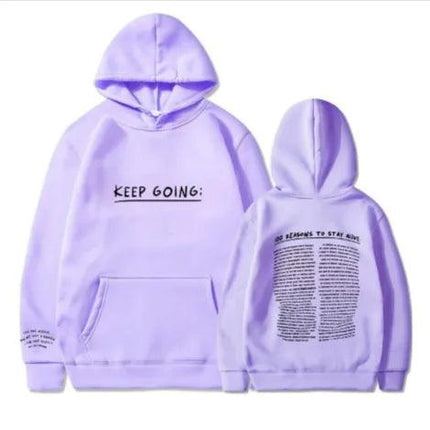 "Women’s Letter Print Hooded Sweatshirt with Drawstring, Pockets, and Long Sleeves – Stylish Sports Hoodie"