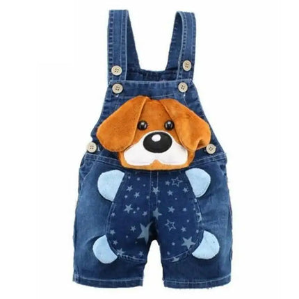 Modern Cartoon Baby Clothing Boys & Girls Jeans Overalls Shorts Toddler Infant Rompers For Kids In Fashion Deisgn