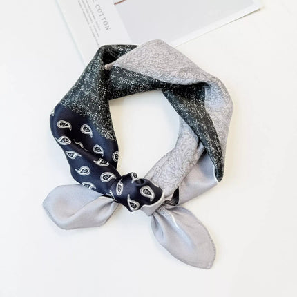 Printed Silk Square Scarf