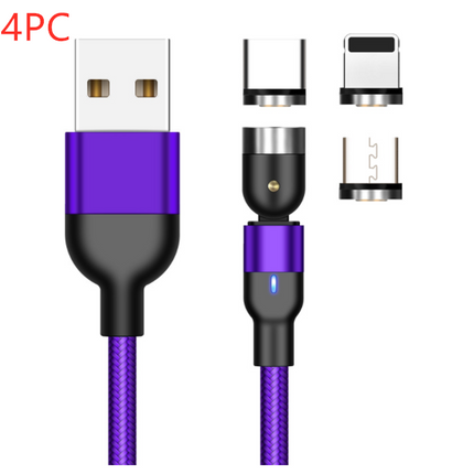 "Essager 360° Rotating Magnetic USB Charging Cable for Android & Apple and Type C