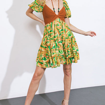 BEACH BUM GIRL'S MINI DRESS