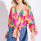 FUCHSIA TURQUOISE / S