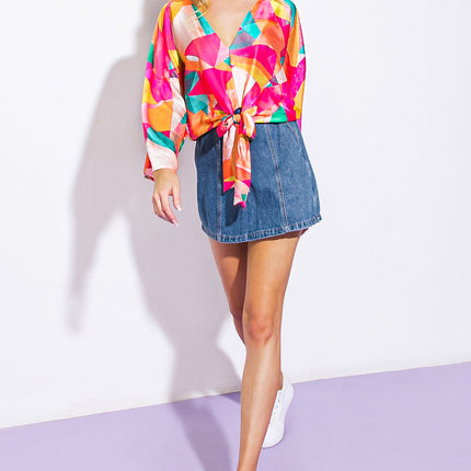 BE MINE FOREVER WOVEN TOP