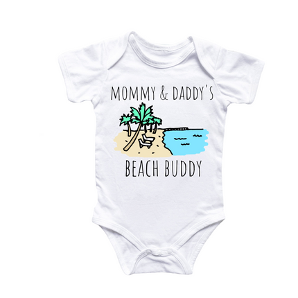 Beach Baby Summer - Baby Boy Girl Clothes Infant Bodysuit Funny Cute Newborn