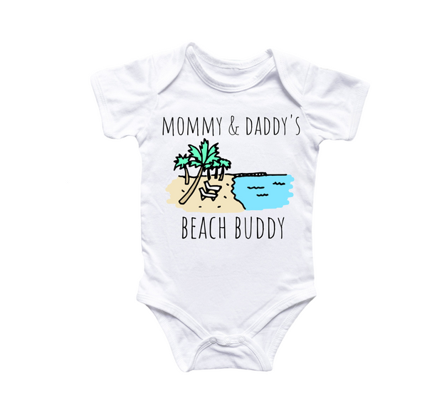 Beach Baby Summer - Baby Boy Girl Clothes Infant Bodysuit Funny Cute Newborn