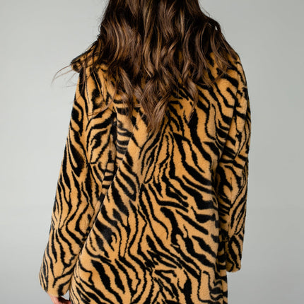 "Faye" Tiger Coat