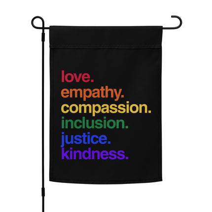 'Kindness Is' Pride Garden Flag