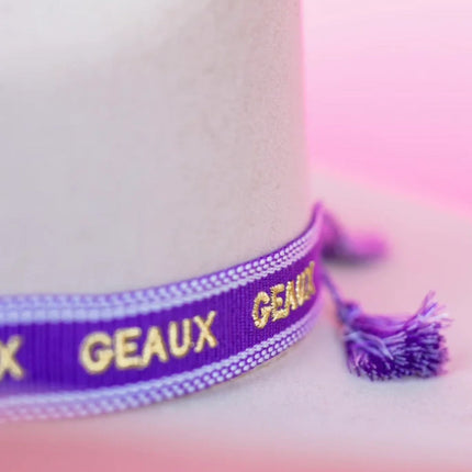 "Geaux" Hat Band