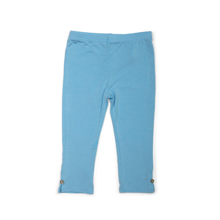 Girls Leggings in Happy Blue