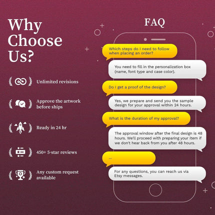 Personalized Name Case for Custom Phone Cases , Unique Phone Cover Gift for Birthday