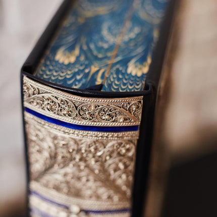 "Kobzar" by Taras Shevchenko in English – Luxury Handmade Gift Edition, Leather Bound with Gilding and Silvering