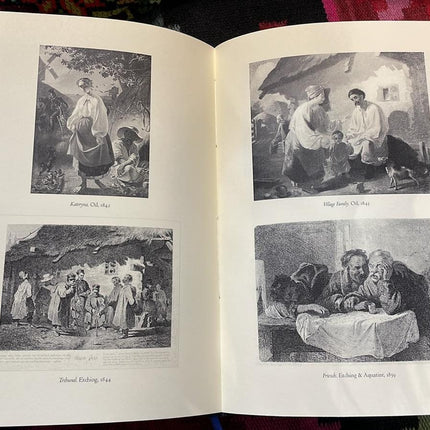 "Kobzar" by Taras Shevchenko in English – Luxury Handmade Gift Edition, Leather Bound with Gilding and Silvering