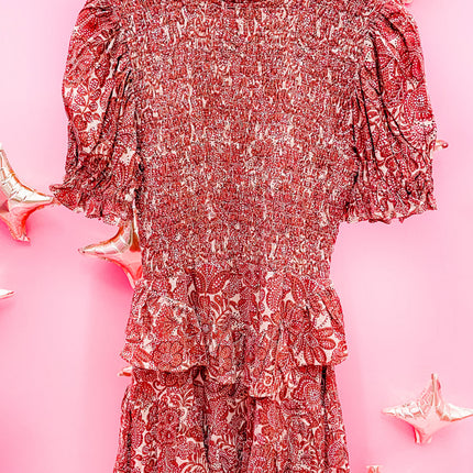 "Little Lady" Smocked Mini Dress