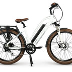 White with Metallic Blue Accents / 15Ah