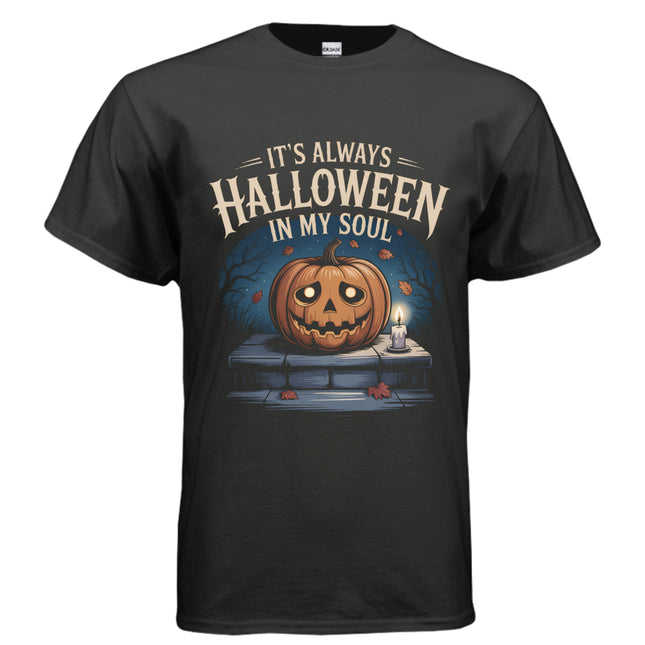 It's Always Halloween In My Soul Jack-o-Lantern T-shirt