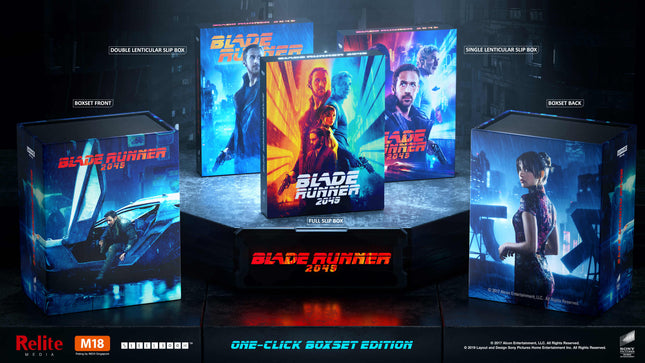 Blade Runner 2049 - Relite Exclusive Steelbook [One Click Boxset /500] (4K Ultra HD + Blu-ray)