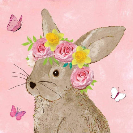 "Easter Beauty" Bunny Cocktail Napkins