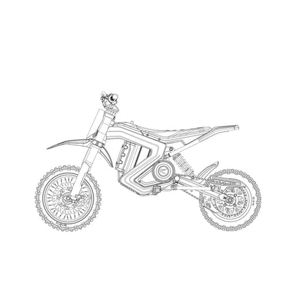 RAWRR MANTIS MINI 48V Dirt Bike