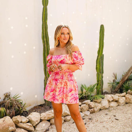 "Salsa" Ruffle Crop Top