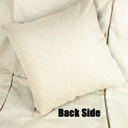 Unique Style Throw Pillow Cover Robot pattern Polyester Linen Cushion cover Decoration For Home House Party Chair Sofa Gift Cute Adorable Cartoon Robot Waving with Robotic Dog Friend Throw Pillow Cover Case Decorative Cushion For Couch Bed