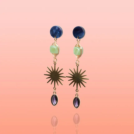 Alma Deep Blue + Green Jade