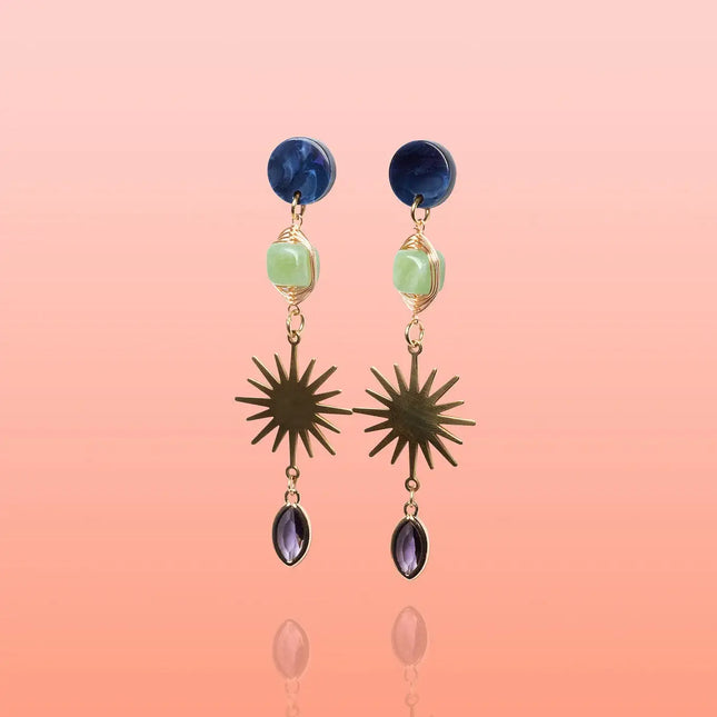 Alma Deep Blue + Green Jade